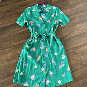 ModCloth button up dress with pockets.